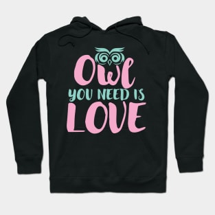 Owl You Need Is Love Hoodie
